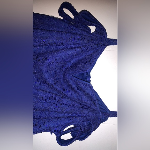 Royal Blue Dress For Women in Size Large - Picture 7 of 8